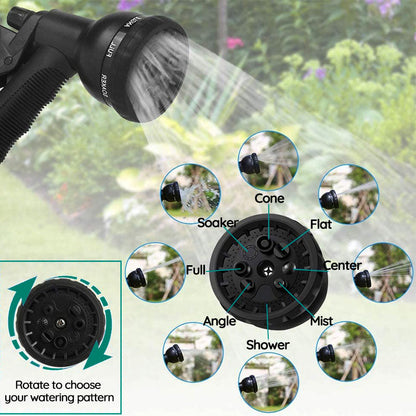 Expandable Garden Water Hose – Flexible Lightweight No-Kink Hose