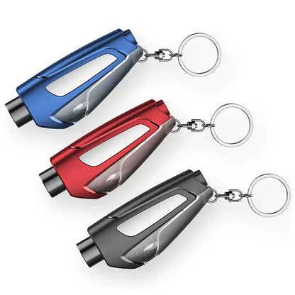 Compact Car Safety Hammer – Emergency Window Breaker & Seat Belt Cutter