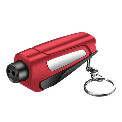 Compact Car Safety Hammer – Emergency Window Breaker & Seat Belt Cutter