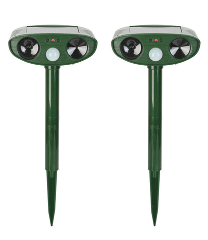 Solar Powered Ultrasonic Chipmunk Repeller – Outdoor Pest Deterrent
