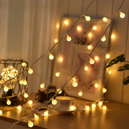 Solar-Powered Outdoor Fairy Lights – Waterproof Garden String Lights