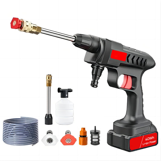 High-Pressure Water Gun for Car Wash – Jet Spray Nozzle Cleaning Gun