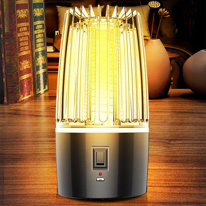 2-in-1 Rechargeable Mosquito Killer & Repellent – UV Bug Zapper & Fan Trap