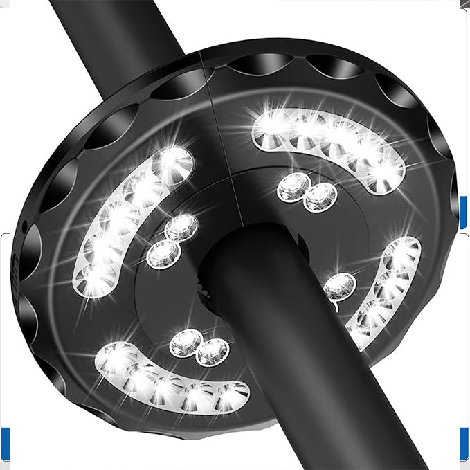 Innovative LED Parasol Light – Clip-On Umbrella Garden Table Light