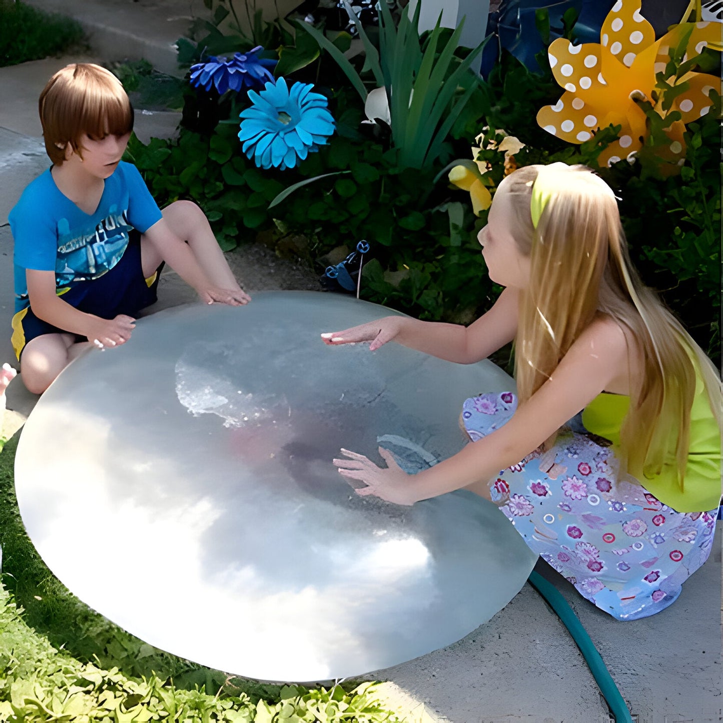 Magic Sensory Bubble Ball – LED Light-Up Interactive Play Ball for Kids