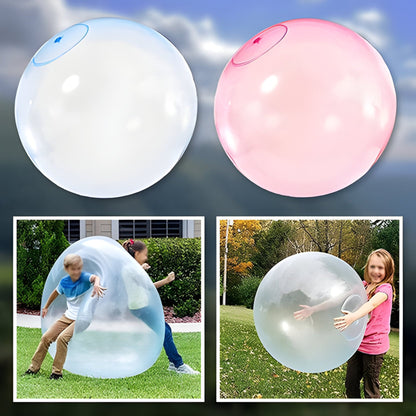 Magic Sensory Bubble Ball – LED Light-Up Interactive Play Ball for Kids