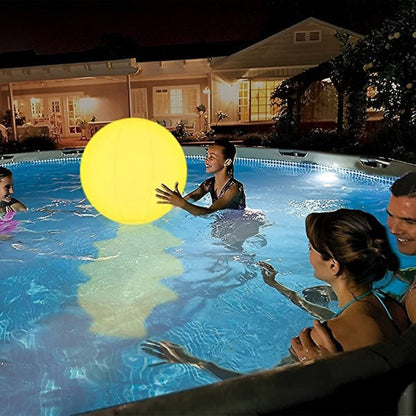 Inflatable Waterproof Pool LED Lamp – Floating Solar Night Light for Pools & Ponds