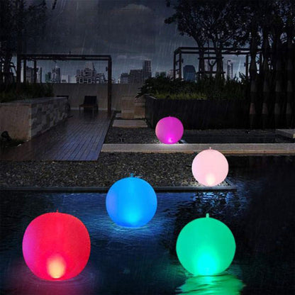 Inflatable Waterproof Pool LED Lamp – Floating Solar Night Light for Pools & Ponds