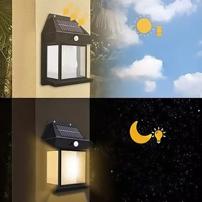 Solar LED Outdoor Lights with Motion Sensor – Waterproof Security Garden Light
