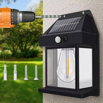Solar LED Outdoor Lights with Motion Sensor – Waterproof Security Garden Light