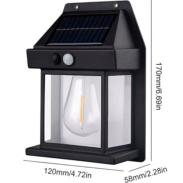 Solar LED Outdoor Lights with Motion Sensor – Waterproof Security Garden Light