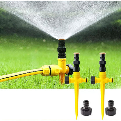 360° Garden Sprinkler – Full-Coverage Rotating Lawn Watering Sprinkler