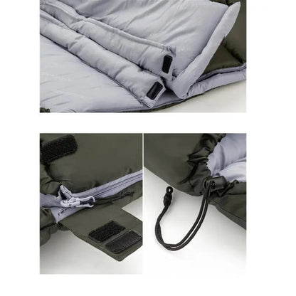 Ultra-Lightweight Outdoor Camping Sleeping Bag – Compact Warm Season Bag