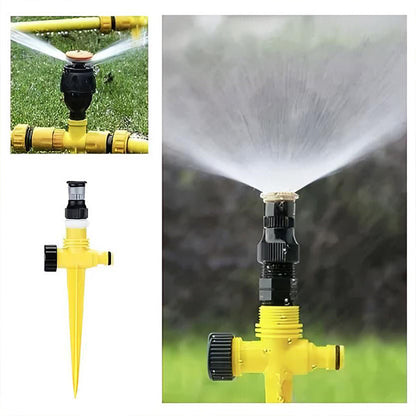 360° Garden Sprinkler – Full-Coverage Rotating Lawn Watering Sprinkler