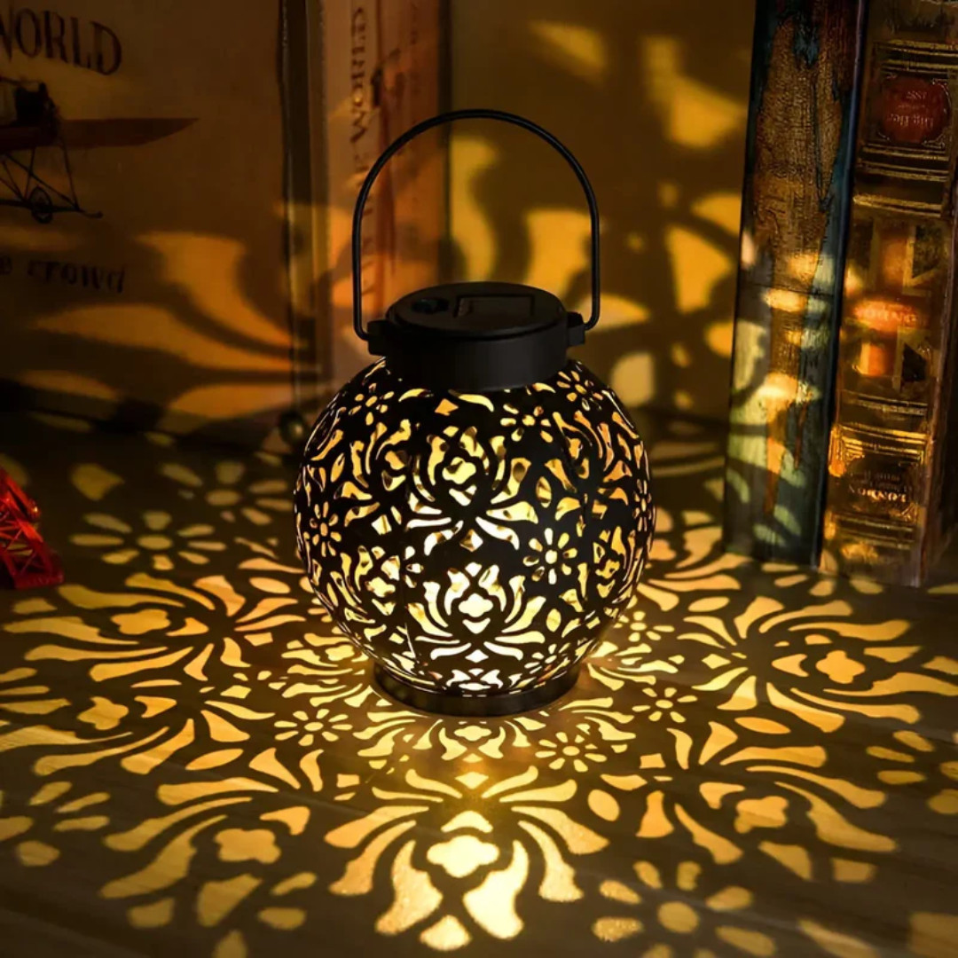Weatherproof Solar LED Garden Pendant Light – Outdoor Hanging Lantern