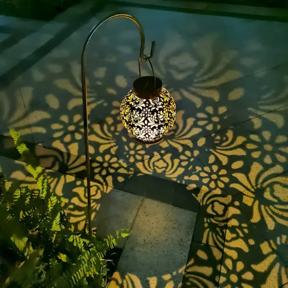 Weatherproof Solar LED Garden Pendant Light – Outdoor Hanging Lantern