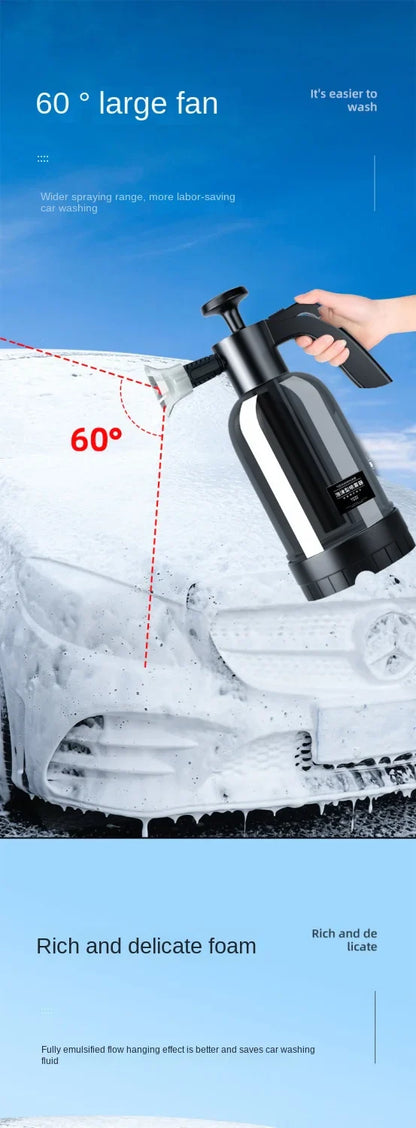 High-Pressure Car Foam Washer – Electric Snow Foam Lance Car Cleaning Gun