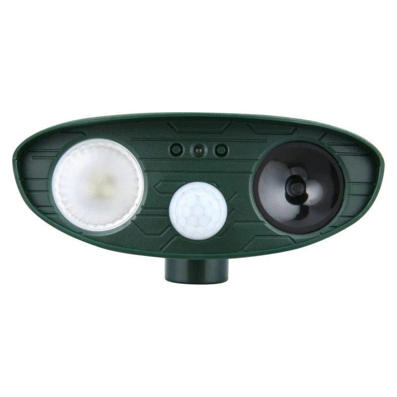 Solar Powered Ultrasonic Rabbit Repeller with Flashing LED Light