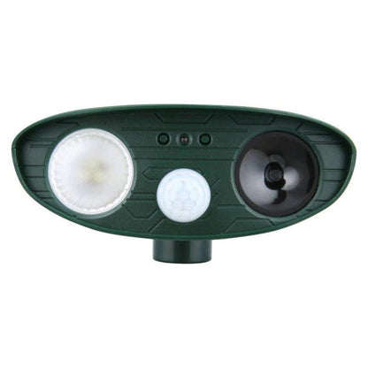 Solar Powered Ultrasonic Rabbit Repeller with Flashing LED Light