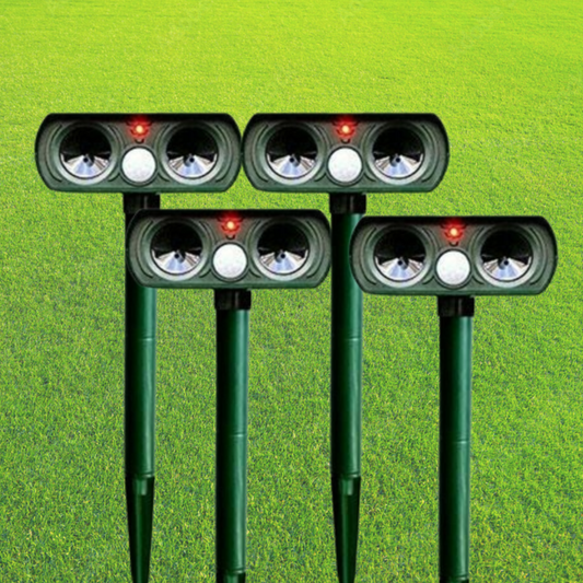 Solar Infrared Animal & Pest Repeller – Motion Sensor Outdoor Deterrent