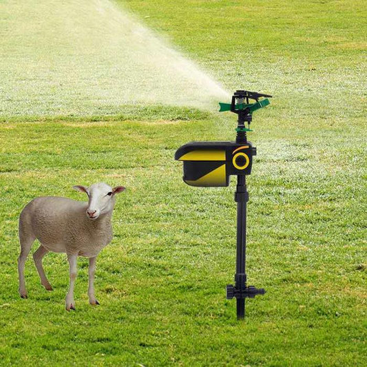 Motion-Activated Animal Repellent Garden Sprinkler – Outdoor Pest Deterrent
