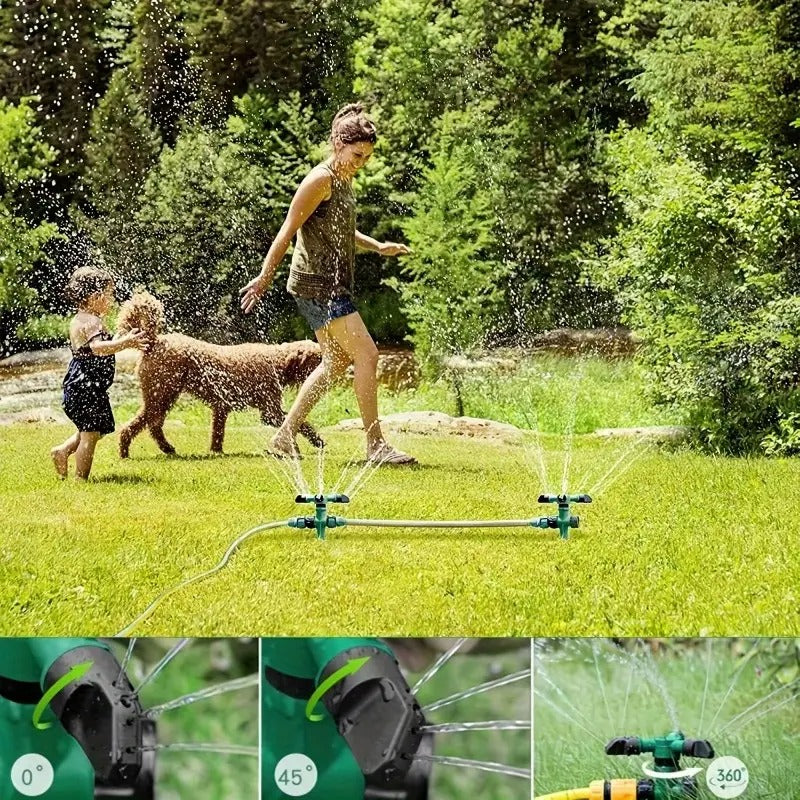 Garden Sprinkler System 5-Set – Complete Drip Irrigation Kit for Lawns & Beds