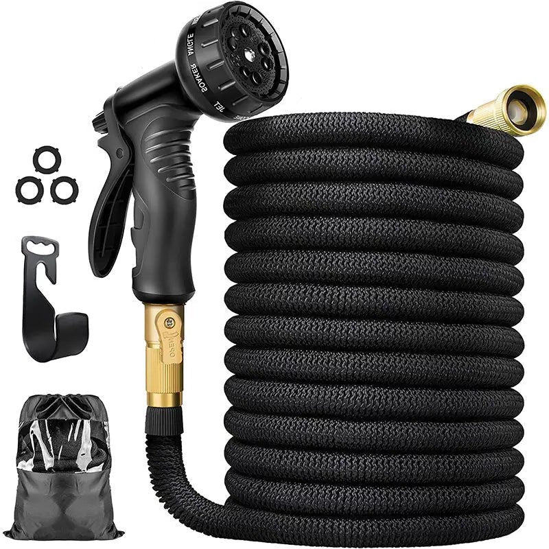 Expandable Garden Water Hose – Flexible Lightweight No-Kink Hose