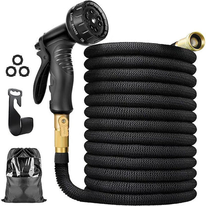 Expandable Garden Water Hose – Flexible Lightweight No-Kink Hose