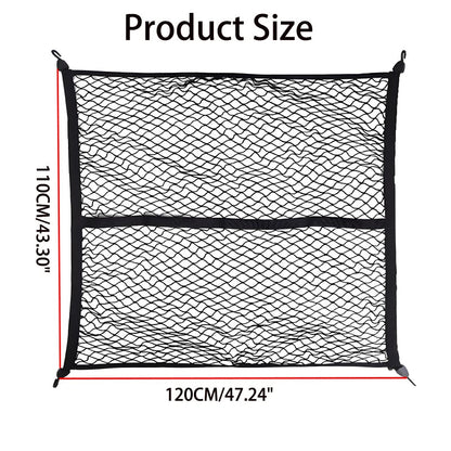 Cargo Net Truck Bed Net – Heavy-Duty Bungee Cargo Organiser Net