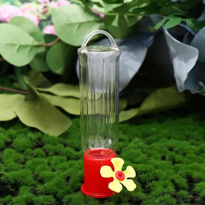 Leak-Proof Plastic Hummingbird Feeder – Easy-Fill Outdoor Wild Bird Feeder