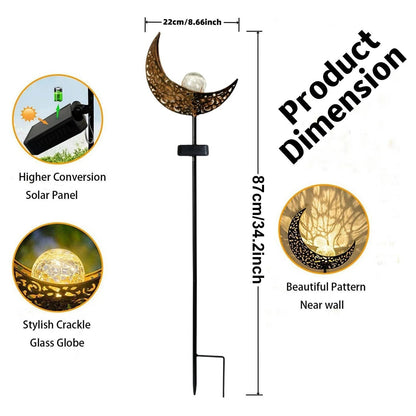 Outdoor LED Garden Decoration Light – Solar Powered Colour-Changing Yard Light