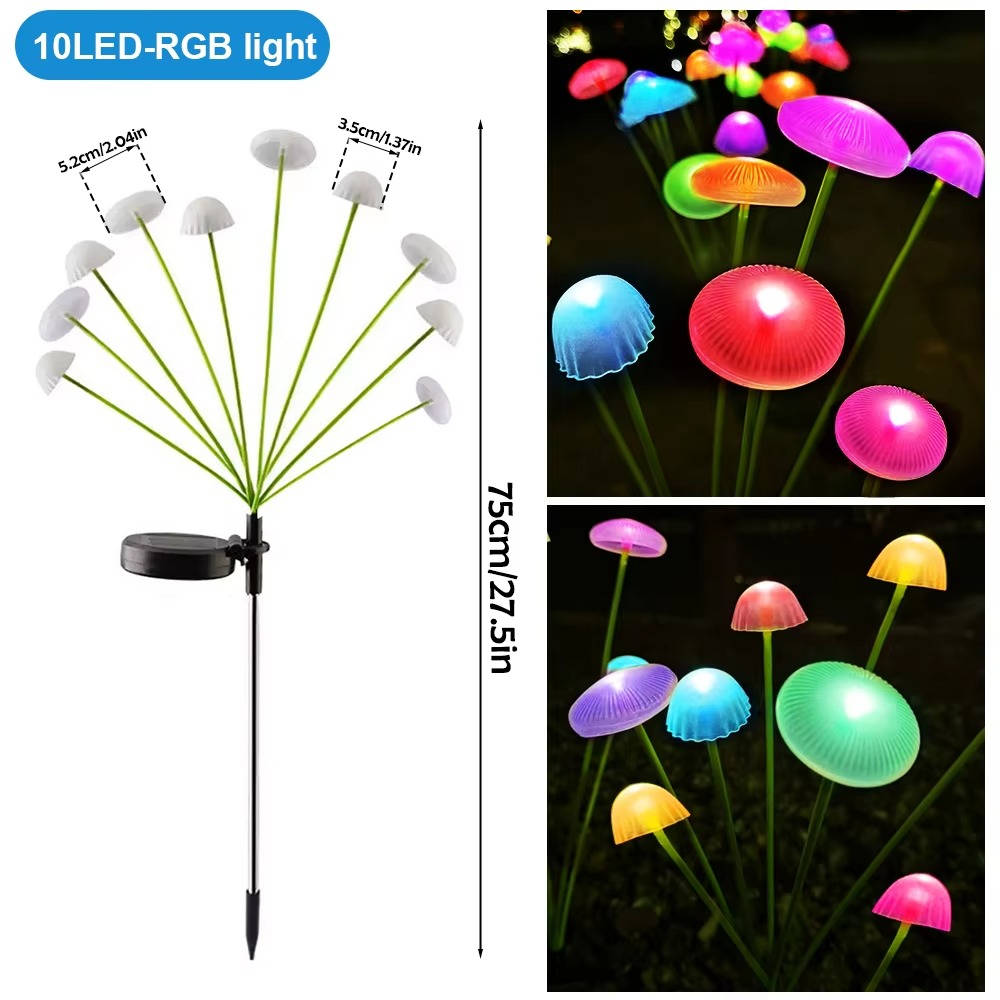 Solar Jellyfish Outdoor Garden Lights – Decorative LED Waterproof Yard Light