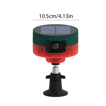 360° Solar Animal Repeller – Ultrasonic Deterrent for Birds Deer & Wild Boar