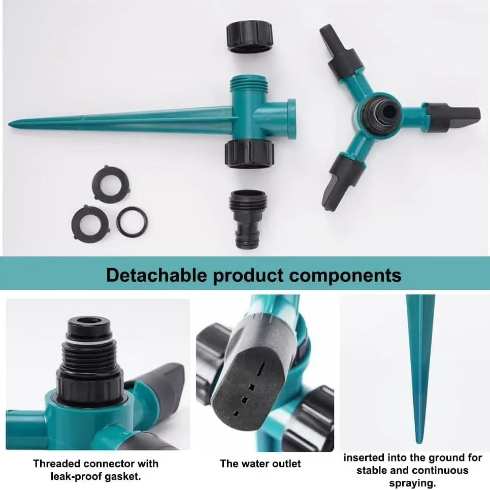 Garden Sprinkler System 5-Set – Complete Drip Irrigation Kit for Lawns & Beds