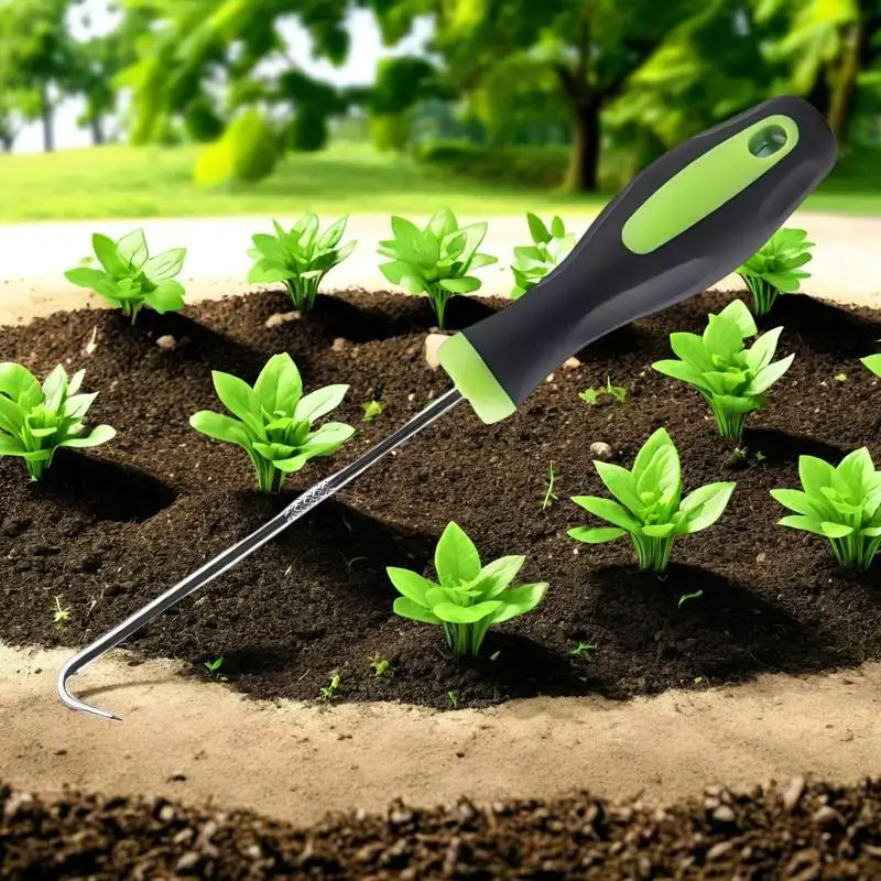 Ergonomic Stand-Up Weed Puller – No-Bend Root Removal Garden Tool