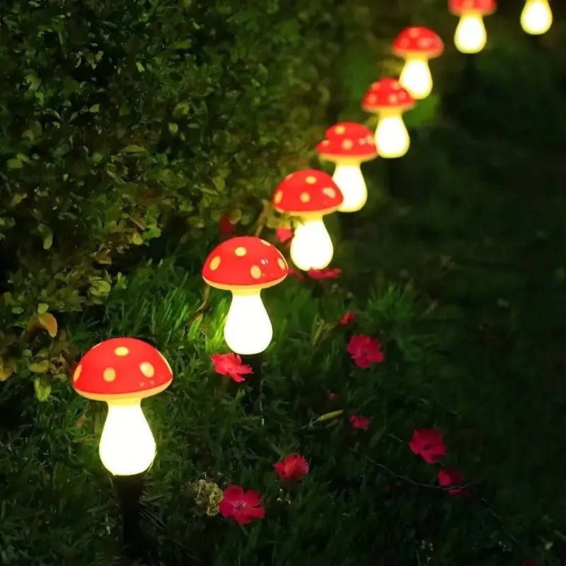 Decorative Solar LED Outdoor Garden Lights – Colour-Changing Yard & Lawn Lights