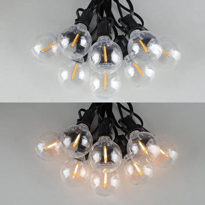 LED Outdoor String Lights – Weatherproof Patio Garden Party Festoon Lights