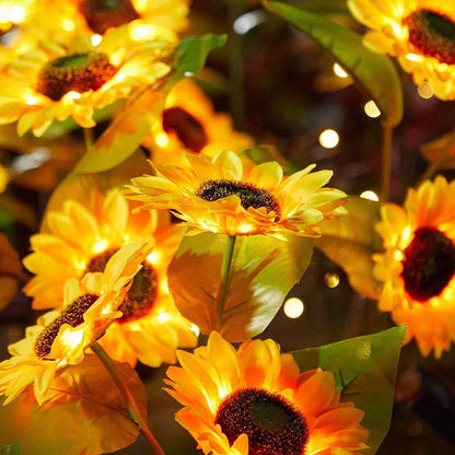 Solar Sunflower Garden Stake Light – Decorative Outdoor LED Flower Light
