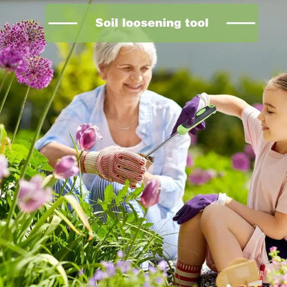 Ergonomic Stand-Up Weed Puller – No-Bend Root Removal Garden Tool