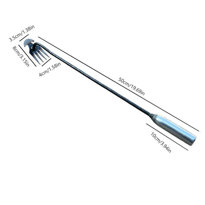 Crescent Weeder with Long Handle – Precision Garden Weeding & Cultivation Tool