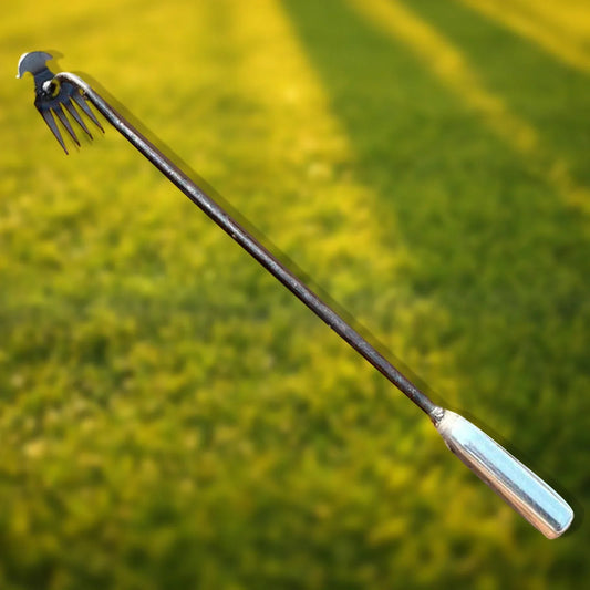 Crescent Weeder with Long Handle – Precision Garden Weeding & Cultivation Tool