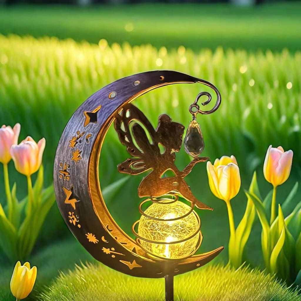 Outdoor LED Garden Decoration Light – Solar Powered Colour-Changing Yard Light