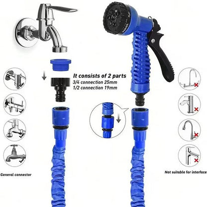 Premium Expandable Garden Water Hose – Lightweight Flexible No-Tangle Hose