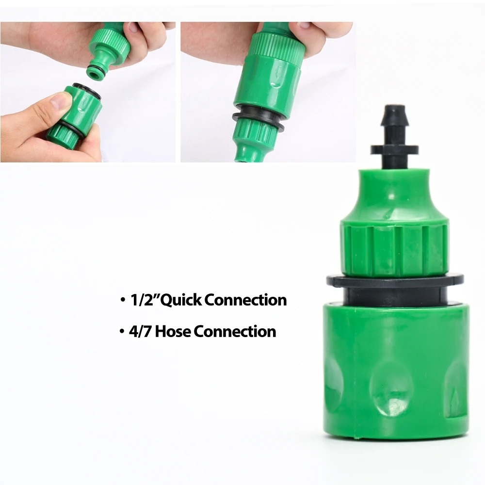 Drip Irrigation System with Automatic Timer – Smart Garden Watering Kit
