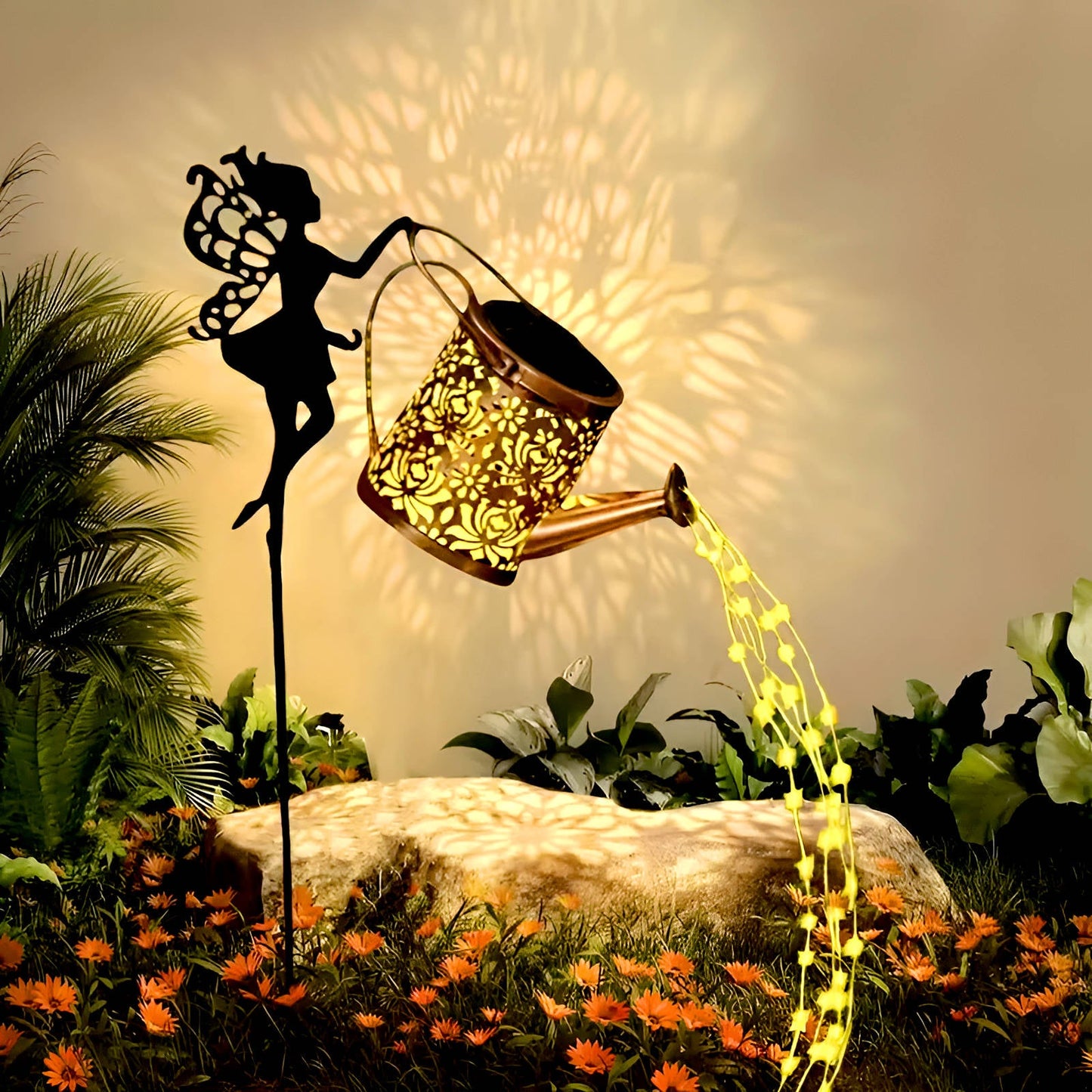 Outdoor Hanging Fairy Lamp – Decorative Garden Patio LED Light Decoration