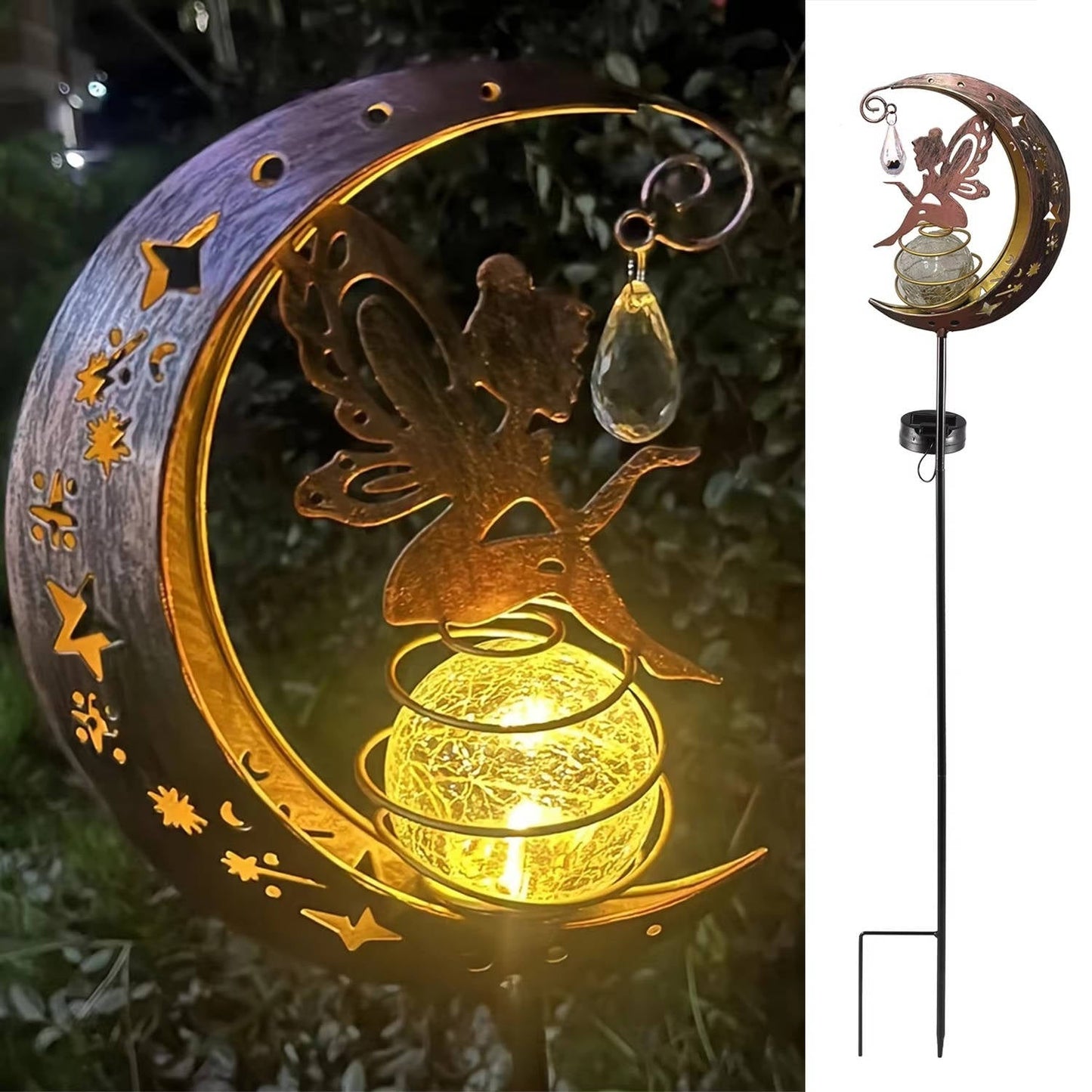 Outdoor LED Garden Decoration Light – Solar Powered Colour-Changing Yard Light