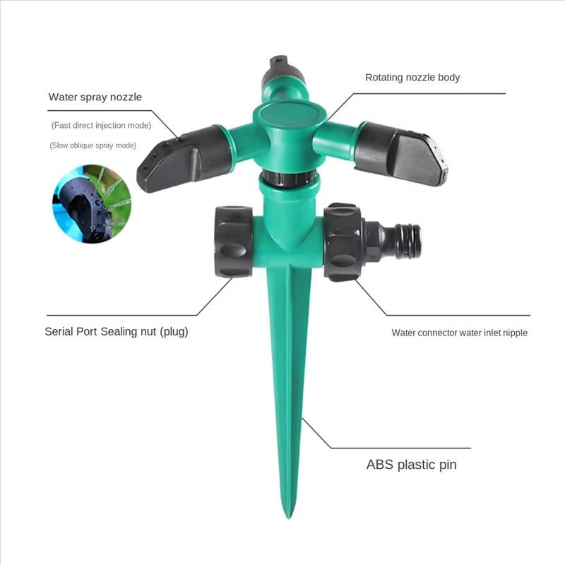 Garden Sprinkler System 5-Set – Complete Drip Irrigation Kit for Lawns & Beds