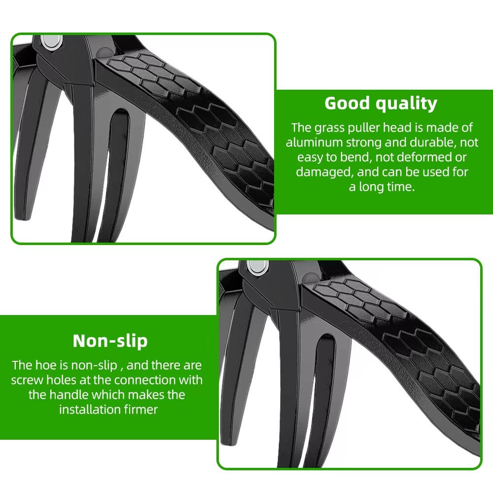 Stand-Up Weed Puller Tool – No-Bend Root Removal Garden Weeder