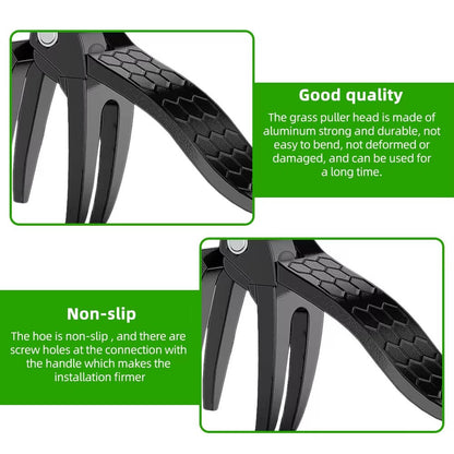 Stand-Up Weed Puller Tool – No-Bend Root Removal Garden Weeder