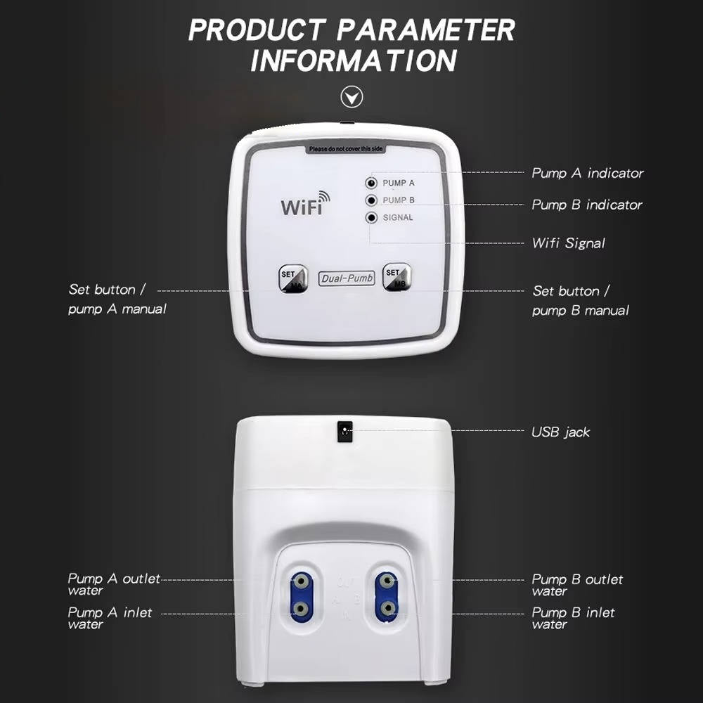 WiFi Smart Automatic Plant Waterer – Self-Watering System for up to 20 Pots